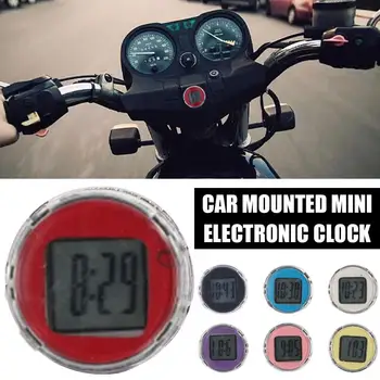 1 Vnt Automobilių Montuojamas Mini Elektroninis Laikrodis Skaitmeninis Laikrodis, Automobilių Sumontuotas Laikrodis Automobilio Elektroninių Žiūrėti Variklio Laikrodis Mini Dekoratyvinis Žiūrėti