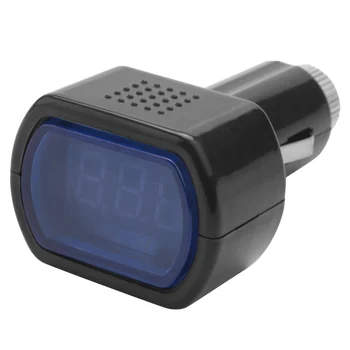 12-24V LED Cigarečių Automobilio Akumuliatoriaus Testeris voltmetras Voltmeter