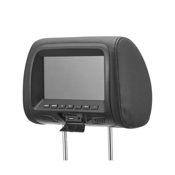 7Inch Touch Screen Automobilių Pogalvių Monitorius MP5 Grotuvas Pagalvės Galinės Sėdynės Pramogų Multi-Media AV, USB, SD MP4 MP5 FM