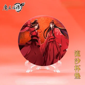 Anime Didmeistris iš Demoniškas Auginimo Cosplay Lan Wangji Wei Wuxian Dreni Miestelyje Drebulys Akrilo Dvigubai Dekoracija Dovanos