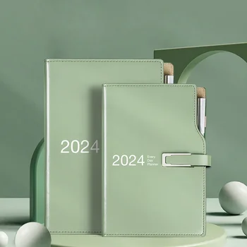 Dienoraštis Raštinės Reikmenys Planą 2024 Notepad Sąsiuvinis Darbotvarkės Planavimas Pastaba Ir Kulka Sketchbook 365 Kalendorines Knygos Organizatorius Leidinys