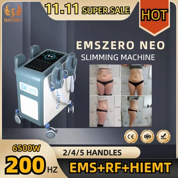 Emsslim Neo RF Hi-EMT Raumenų Skatinti EMS Kūno Skulptūra EMSzero Riebalų Šalinimas, Raumenų Skulpturālā Mašina