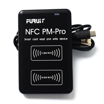 FURUI Naujų PM-Pro RDA IC/ID Kopijuoklis popierinės kopijavimo aparatų matricos Fob NFC Skaitytojui Rašytojas Šifruojami Programuotojas USB UID Kopijuoti Kortelę Tegus