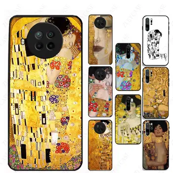 Gustavo Klimto bučinys Dizainas Telefono Dangtelis Xiaomi Redmi 12C Pastaba 12S 10S 11T 11PRO 12PRO Mi 11lite 12s 12x 13pro 13ultra Atveju