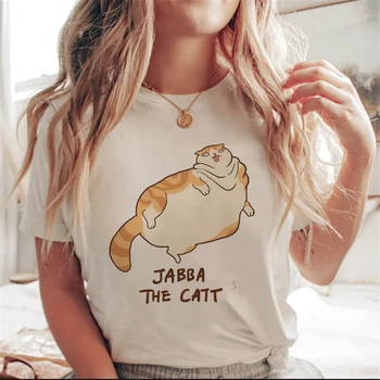 Harajuku 90-ųjų Mados Moterų Vasaros trumparankoviai Animacinių filmų Gyvūnų Spausdinti marškinėliai Dizaino T-shirt, Viršuje Pavasario Atsitiktinis Spausdinti Drabužiai