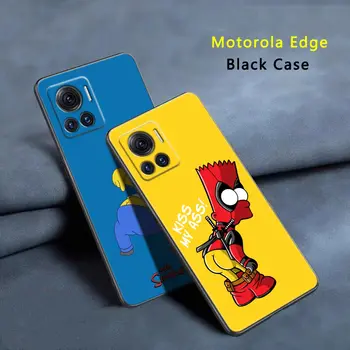 Homero S-Simpsons-Berniukas Cosplay Atveju, Motorola Moto Kraštas 20 40 30 Pro Ultra Neo Lite Vienas Sintezės Plus G Stylus Hyper Telefono Dangtelį