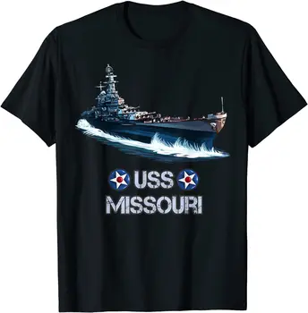 Karinio jūrų laivyno S BB-63), Misūrio valstijoje, Šarvuotis, T-Marškinėliai, 100% Medvilnė, O-Kaklo Vasaros trumpomis Rankovėmis Atsitiktinis Vyrai T-shirt Dydis S-3XL