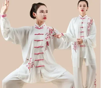 Karšto Unisex Aukštos kokybės Chi tai kung fu uniformas Kinų Stiliaus drabužių, Siuvinėjimas Shaolin wushu Rytą Naudotis Kostiumai