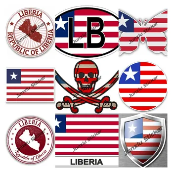 Liberija Decal Liberalas Porcupine Formos Logotipo Lipdukas Automobilių Visą Kūną Sunkvežimis Van Nešiojamas Langų, Automobilių Lipdukai, Aksesuarai