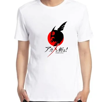 Naktinį Reidą Anime Akame Ga NUŽUDYTI Klasikinis grafinis t marškinėliai trumpomis rankovėmis t-shirts Vasaros Harajuku O-kaklo marškinėliai, vyriški drabužiai