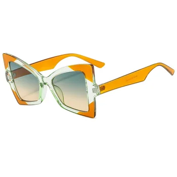 Naujas Cat Eye Akiniai nuo saulės Moterims Derliaus Drugelis Atspalvių Prekės Dizaineris Gafas Prabanga Saulės Akiniai UV400 Akiniai Oculos
