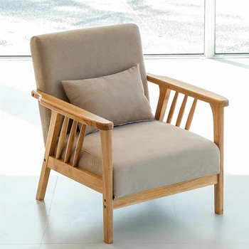 Paprastas Rankos Kambarį Kėdės, Medinės Balkono Japonijos Kavos Akcentas Kėdės Dizaino Retro Sedie Da Soggiorno Baldai HD50TY