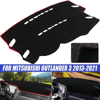Prietaisų Skydelio Dangtelį Kilimėlis Mitsubishi Outlander 2013 - 2021 Dashmat Brūkšnys Kilimėlis Galiniu Langu Padengti Trinkelėmis Saulės Pavėsyje, Kilimų, Automobilio Stiliaus