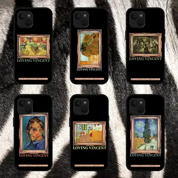 Van Gogh Žinomų Tapybos Telefono dėklas Skirtas iPhone 11 12 Mini Pro 13 14 XS Max X 8 7 6s Plus SE XR Shell