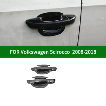 Volkswagen Scirocco Trečiosios kartos 2008-2018 automobilis 2 durų rankena (DUBENĖLĮ, PUODELĮ danga,anglies pluošto modelio padengti apdaila
