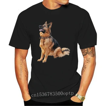 Vyrai drabužių vokiečių Aviganis T-Shirt Šuo Mielas Viršuje Gyvūnų Mylėtojas Mažylis Marškinėliai