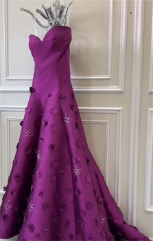 Yipeisha Seksualus Aukštos Kokybės Stebėjimo Kamuolys suknelė Vakare Quinceanera Gėlės China Puoštas Satino Garsenybių Suknelės